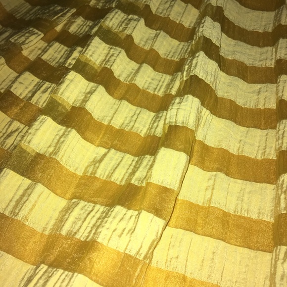 The Limited Yellow A-line Midi Dress - Picture 5 of 8